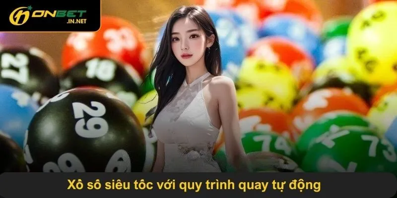 Xổ số siêu tốc với quy trình quay tự động